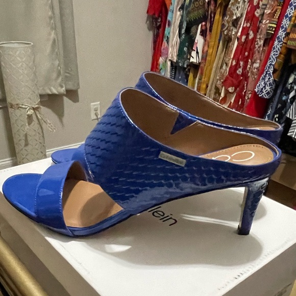 Calvin Klein Shoes - Calvin Klein Royal Blue Sandal